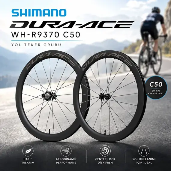 SHIMANO WH-R9370-C50-TL 