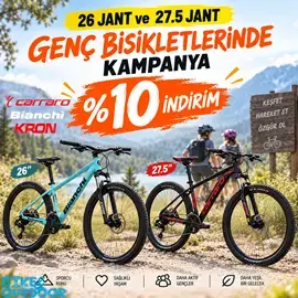 GENÇ BİSİKLETLERİNDE KAMPANYA