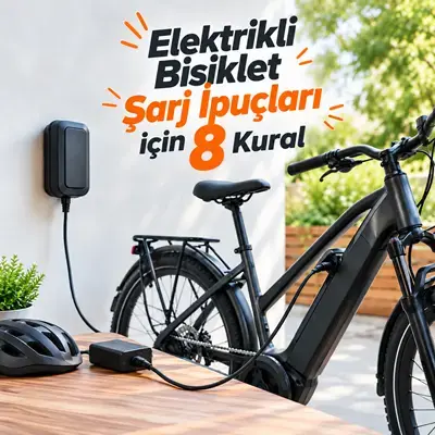 Elektrikli Bisiklet Şarj İpuçları için 8 Kural