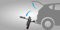 BUZZ RACK SCORPION LITE 3 ÇEKİ DEMİRİ BİSİKLET TAŞIYICI - 14