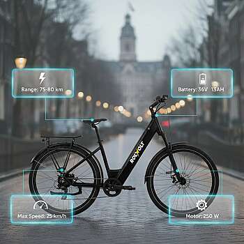 ROLWOLT ROMA ELEKTRİKLİ ŞEHİR BİSİKLETİ - 2