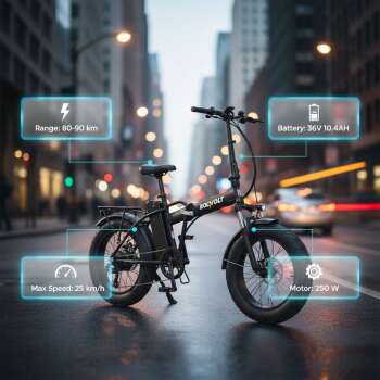 ROLWOLT ROTTERDAM ELEKTRİKLİ KATLANIR BİSİKLETİ - 2