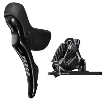 SHIMANO 105 ST-R7120(R),BR-7170(R) ARKA MEKANİK DİSK FREN SETİ - 1