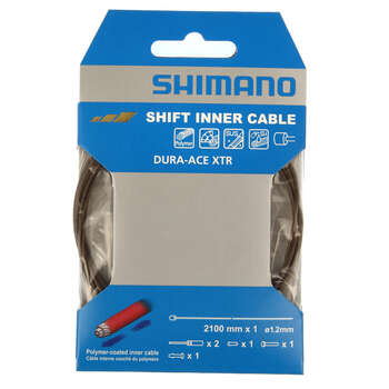 SHIMANO DURA ACE 1.2X2100mm POLYMER KAPLAMA İÇ VİTES KABLOSU - 1