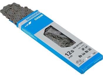 SHIMANO SLX CN-M7100 12 VİTES 126 BAKLA (Quick-Link Dahil) ZİNCİR - 1