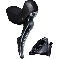 SHIMANO ULTEGRA ST-R8020(R) BR-R8070(R)1700mm ARKA DİSK FREN SET - SHIMANO