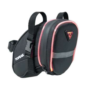 TOPEAK AERO WEDGE iGLOW - M LEDLİ SELE ALTI ÇANTA - 1
